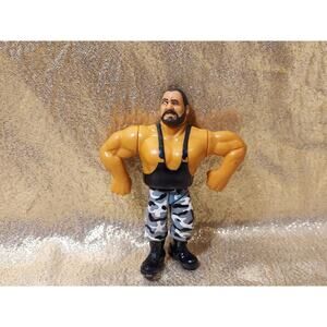 Vintage 1991 WWF WWE BUSHWACKERS Butch Figure from Hasbro Series 2 Wrestling